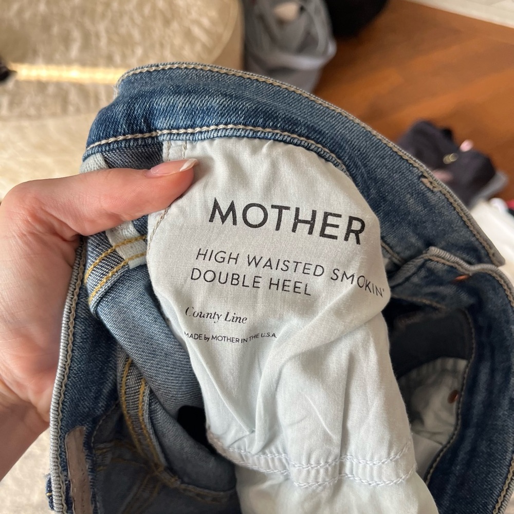 Mother Jeans The High Waisted Smokin’ Double Heel - Picture 8 of 13